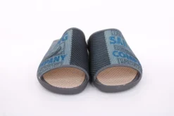 s`knöpfli Herren Pantolette Hausschuh blau S13 AC10786