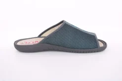 s`knöpfli Herren Pantolette Hausschuh blau S13 AC10786
