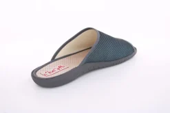 s`knöpfli Herren Pantolette Hausschuh blau S13 AC10786