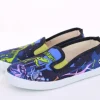 s`knöpfli Kinder Hausschuh Schlupfschuh Jungen Dinosaurier- Motiv blau S13 V28967
