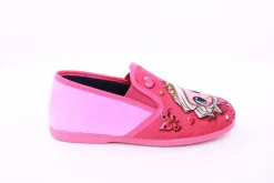s´knöpfli Kinder Hausschuh Schlupfhausschuh Prinzessinnen Motiv pink S23 Can.Princesa