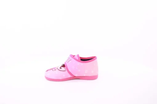 s`knöpfli Kinder Hausschuh Klettverschluss Feen- Motiv pink S23 No2
