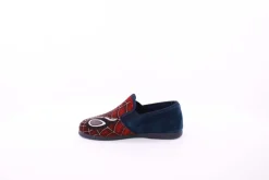 s`knöpfli Kinder Hausschuh Schlupfhausschuh Spiderman- Motiv blau S23 Can.Arana