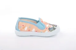 s`knöpfli Kinder Hausschuh Schlupfschuh Mädchen Einhorn- Motiv orange S13 V28851