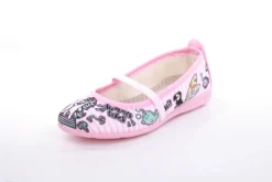 s`knöpfli Kinder Hausschuh Schlupfschuh Mädchen Einhorn- Motiv rosa S13 I28965