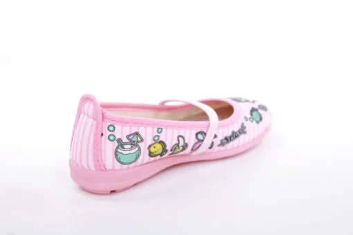 s`knöpfli Kinder Hausschuh Schlupfschuh Mädchen Einhorn- Motiv rosa S13 I28965