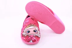s´knöpfli Kinder Hausschuh Schlupfhausschuh Prinzessinnen Motiv pink S23 Can.Princesa