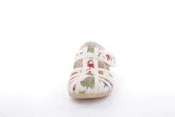 s`knöpfli Kinder Hausschuh Tier- Motiv Klettverschluss beige S13 Z28528