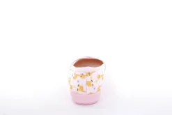 s`knöpfli Kinder Hausschuh Schlupfscuh Mädchen Giraffen- Motiv rosa S13 I28670