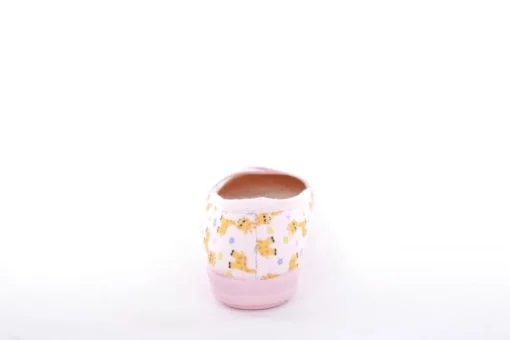 s`knöpfli Kinder Hausschuh Schlupfscuh Mädchen Giraffen- Motiv rosa S13 I28670