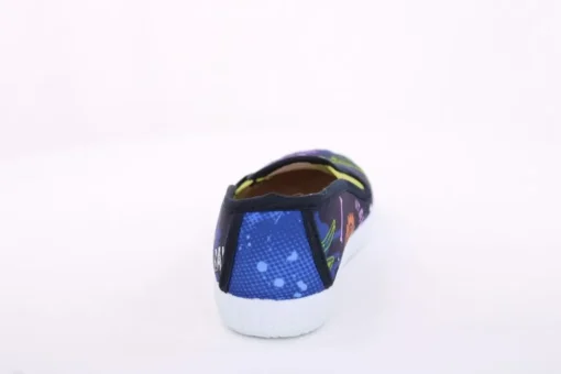 s`knöpfli Kinder Hausschuh Schlupfschuh Jungen Dinosaurier- Motiv blau S13 V28967