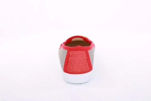 s`knöpfli Kinder Hausschuh Schlupfschuh Fussball- Motiv grau S13 V28902