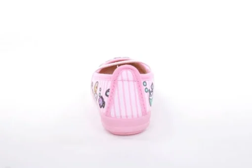 s`knöpfli Kinder Hausschuh Schlupfschuh Mädchen Einhorn- Motiv rosa S13 I28965