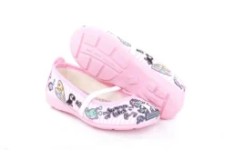 s`knöpfli Kinder Hausschuh Schlupfschuh Mädchen Einhorn- Motiv rosa S13 I28965