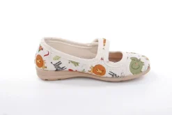 s`knöpfli Kinderausschuh Tier- Motiv Klettverschluss beige S13 I28721