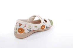 s`knöpfli Kinderausschuh Tier- Motiv Klettverschluss beige S13 I28721