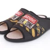 s`knöpli Herren Pantolette Hausschuh schwarz S13 AC10860