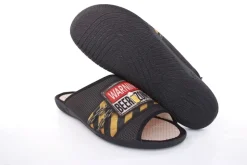 s`knöpli Herren Pantolette Hausschuh schwarz S13 AC10860