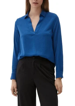 s.Oliver Bluse aus recyceltem Polyester S22  2124797