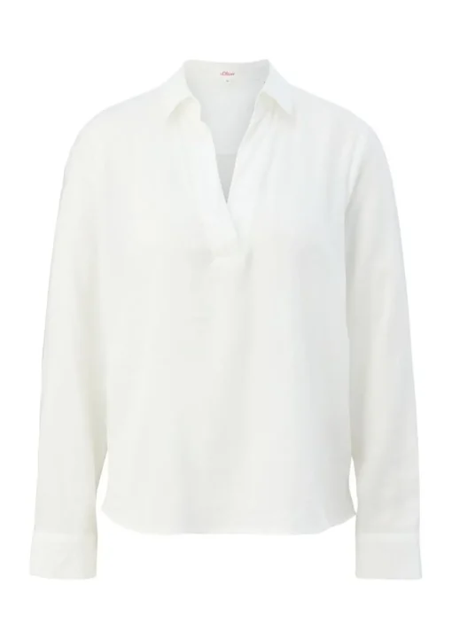 s.Oliver Bluse aus recyceltem Polyester S22  2124797
