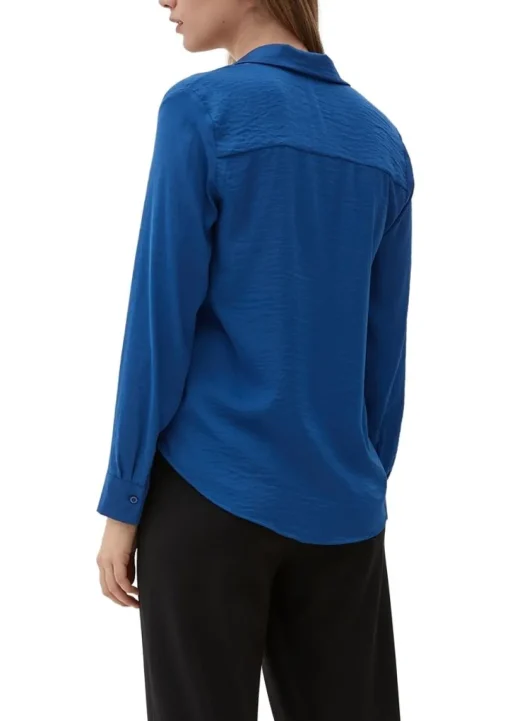 s.Oliver Bluse aus recyceltem Polyester S22  2124797