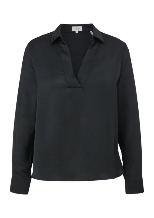 s.Oliver Bluse aus recyceltem Polyester S22  2124797