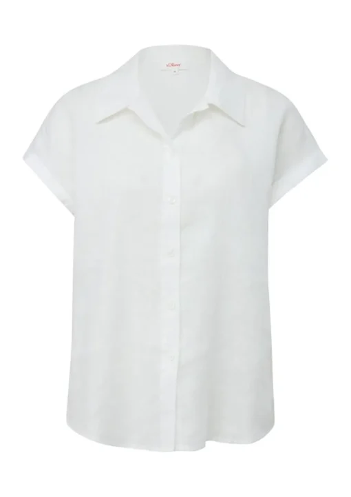 s.Oliver Bluse Kurzarm Leinen S14 2147437