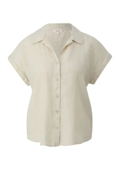 s.Oliver Bluse Kurzarm Leinen S14 2147437