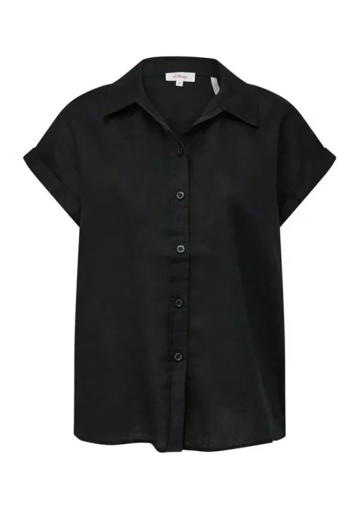 s.Oliver Bluse Kurzarm Leinen S14 2147437
