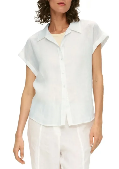 s.Oliver Bluse Kurzarm Leinen S14 2147437