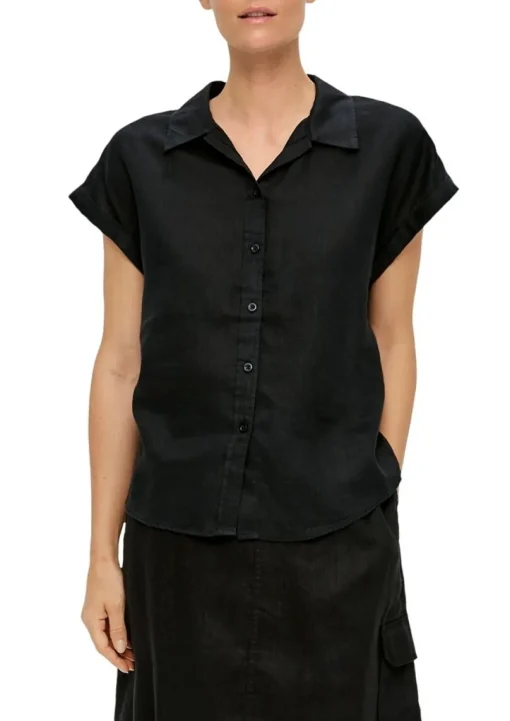 s.Oliver Bluse Kurzarm Leinen S14 2147437