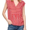 s.Oliver Bluse V - Ausschnitt gemustert 1/2 Arm 2100030