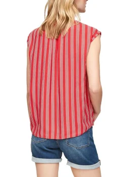 s.Oliver Bluse V - Ausschnitt gemustert 1/2 Arm 2100030