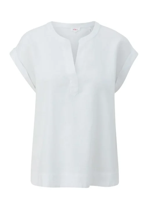 s.Oliver Blusenshirt aus Leinemix S14 2147386
