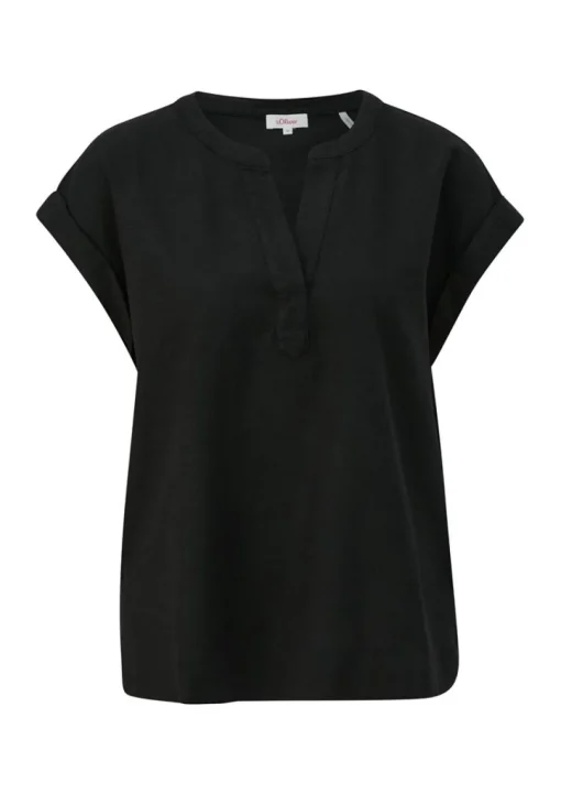 s.Oliver Blusenshirt aus Leinemix S14 2147386