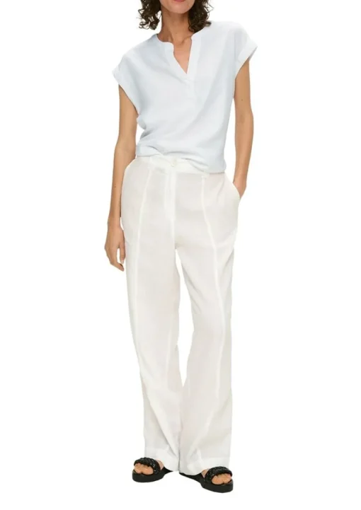 s.Oliver Blusenshirt aus Leinemix S14 2147386