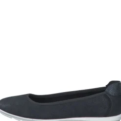 s.Oliver Damen Ballerina schwarz, navy S13  5-5-22119-20