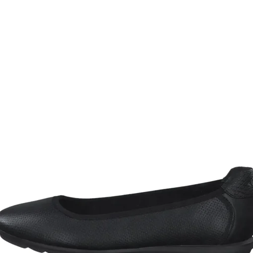 s.Oliver Damen Ballerina schwarz, navy S13  5-5-22119-20