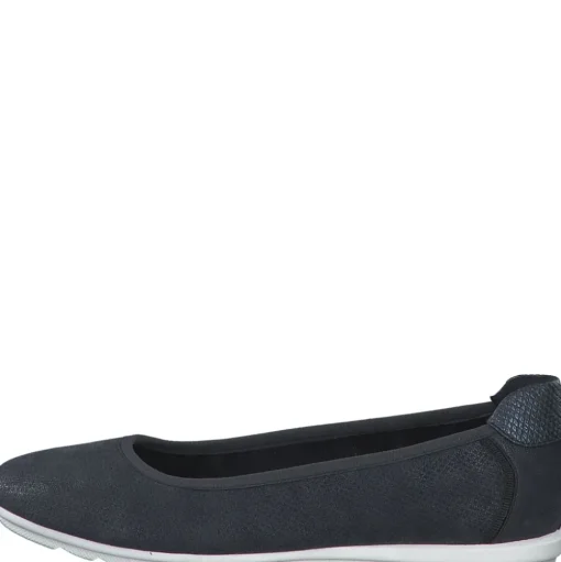 s.Oliver Damen Ballerina schwarz, navy S13  5-5-22119-20