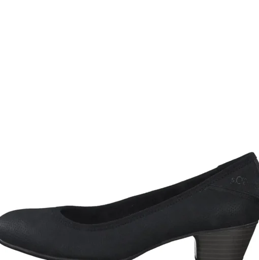 s.Oliver Damen Pumps schwarz, blau S13 5-5-22301-20