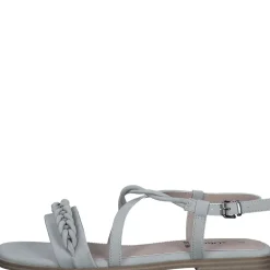 s.Oliver Damen Sandalette grau, schwarz S13   5-5-28113-20