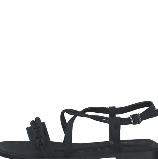 s.Oliver Damen Sandalette grau, schwarz S13   5-5-28113-20