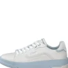 s.Oliver Damen Schnürhalbschuh offwhite/blue S13  5-5-23626-30