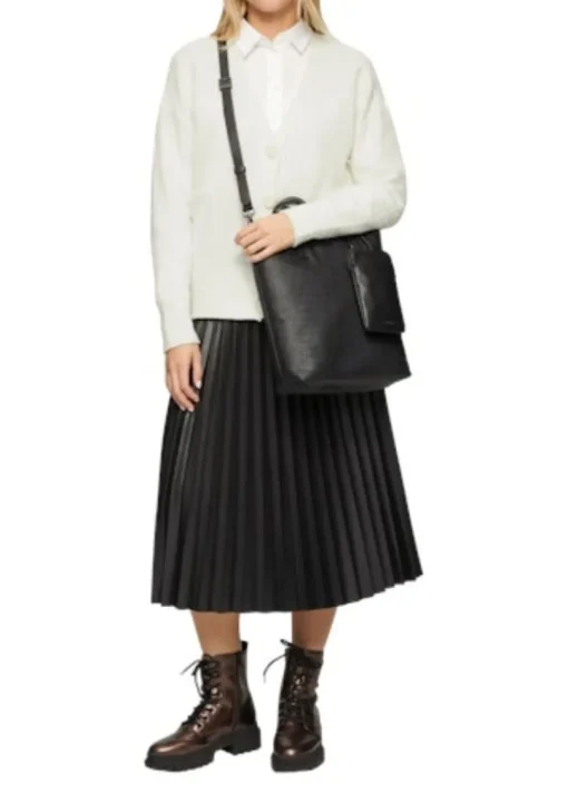 s.Oliver Eleganz Strickjacke Damen weiß&braun 2151607