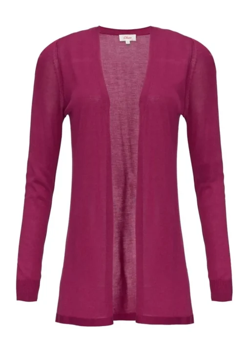 s.Oliver Feinstrickcardigan aus reiner Viskose S14 2151850