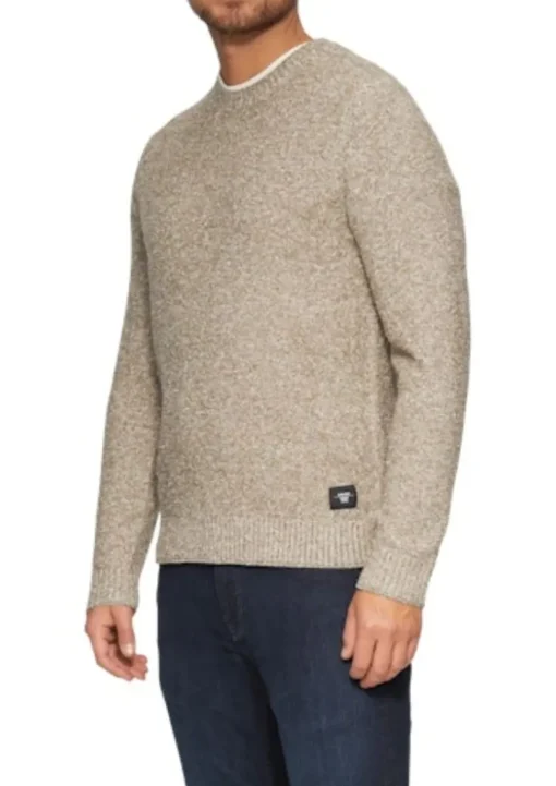 s.Oliver Grobstrickpullover Herren schwarz&braun S24 2156061