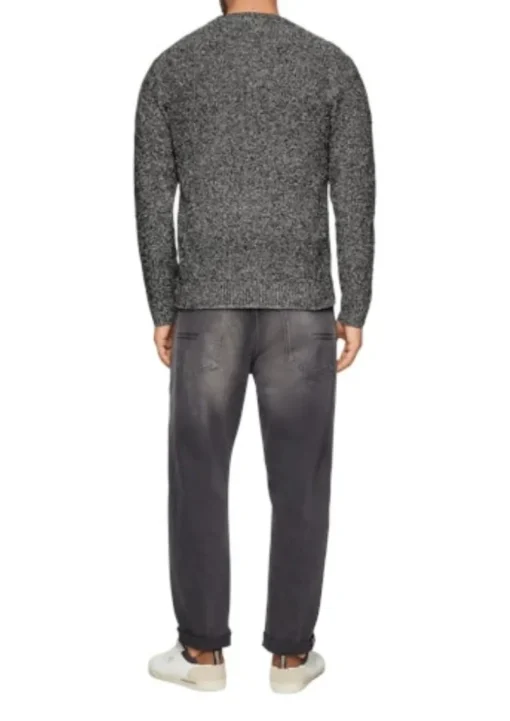 s.Oliver Grobstrickpullover Herren schwarz&braun S24 2156061