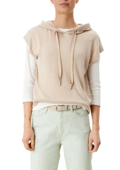 s.Oliver Gürtel aus Veloursleder beige und schwarz 2112133