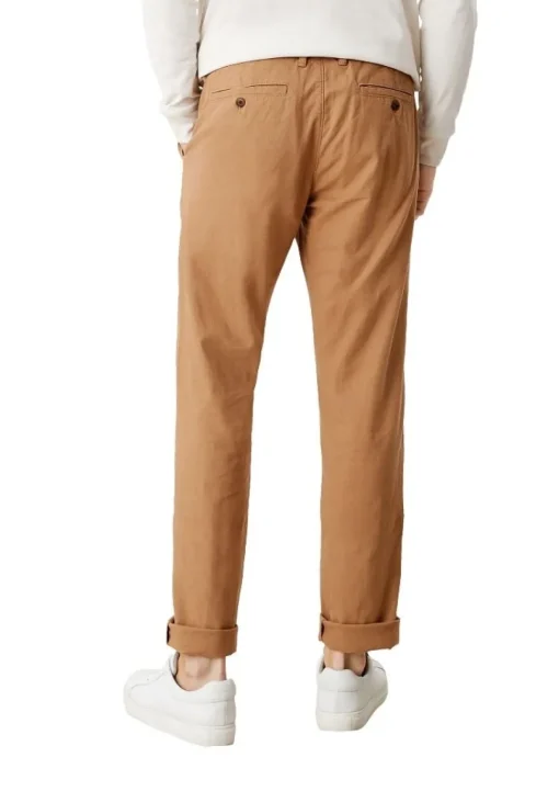 s.Oliver Herren Chino- Hose Leinenmix 5- Pocket- Form braun S12 2113857