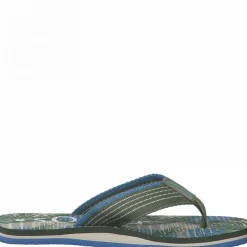 s.Oliver Herren Flip Flops Zehentrenner grün S12  5-5-17210-38